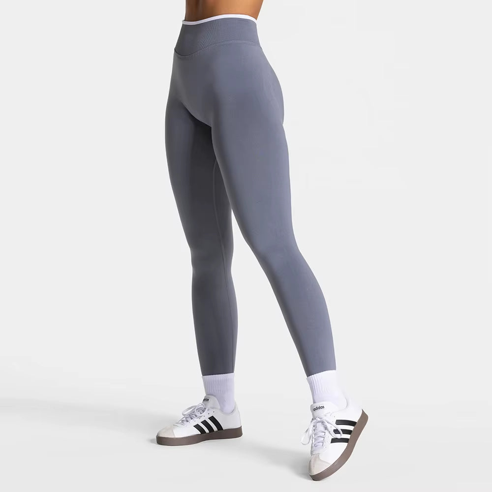 Sports Leggings Women Fitness High Waist Seamless Yoga Pants Scrunch Booty Peach Hip Lifting Gym Clothes Workout Tights