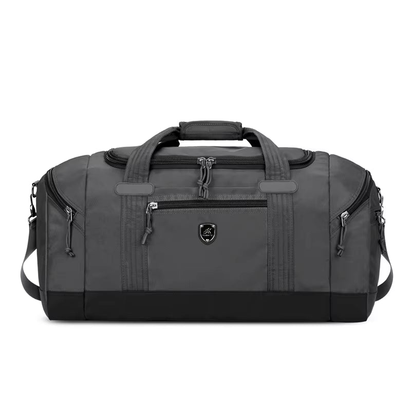 Large Capacity Travel Bag Weekender Overnight Duffle Bags with Compartment Sports Fitness Bags for Camping Outdoor Activities