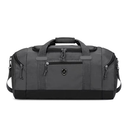 Large Capacity Travel Bag Weekender Overnight Duffle Bags with Compartment Sports Fitness Bags for Camping Outdoor Activities